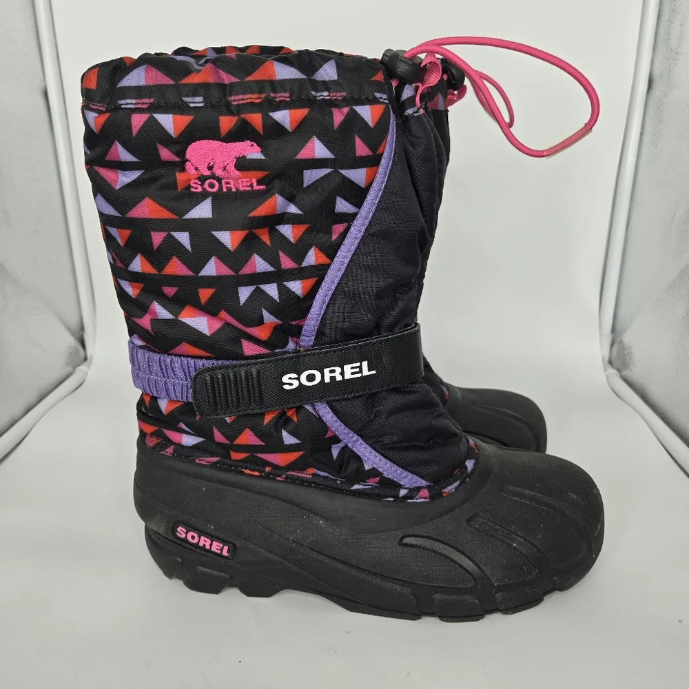 Sorrel Boots Insulated Rubber Extreme Cold Protection Winter Snow Boot Flurry 5‎